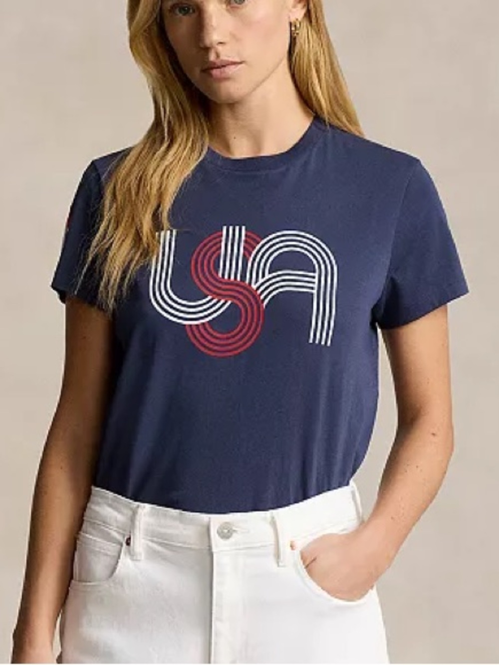 Polo by Ralph Lauren Women’s Team USA Graphic Jersey Tee